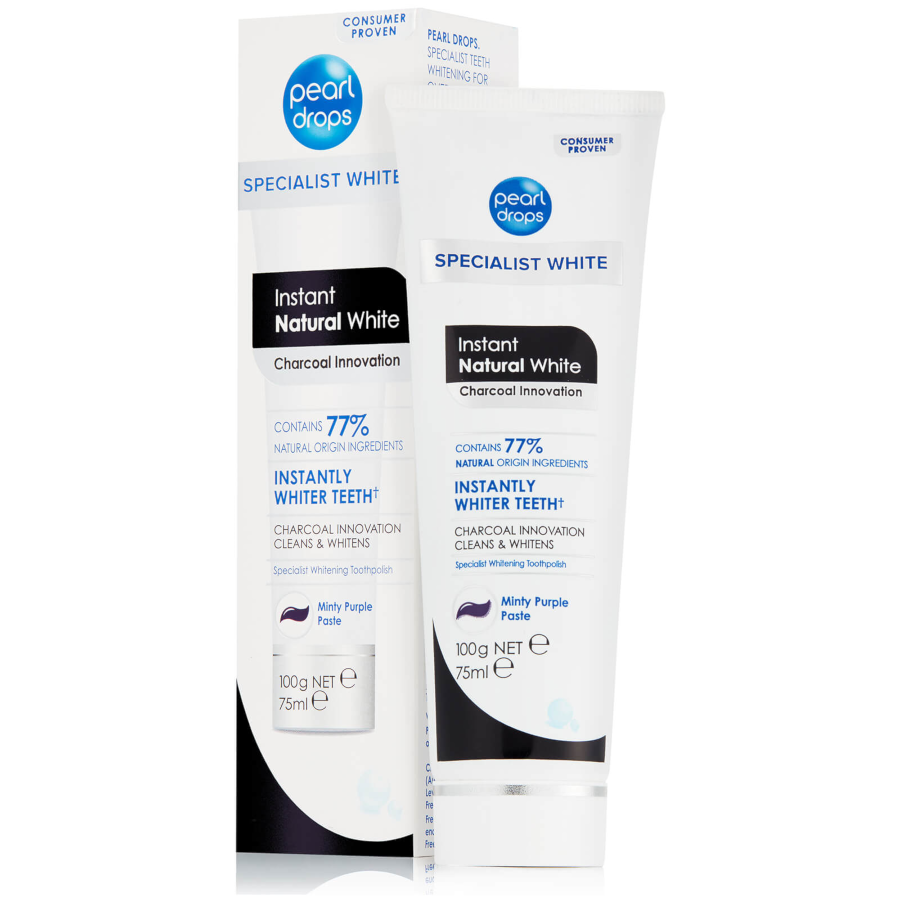 Pearl Drops Instant Natural White Toothpaste 100g
