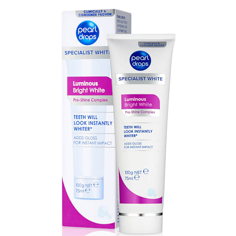Pearl Drops Luminous Bright White Toothpaste 100g