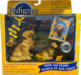 Pedigree Mom and Puppy Figurines