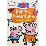 Peppa Pig-Peppa's Adventures: Colouring Book