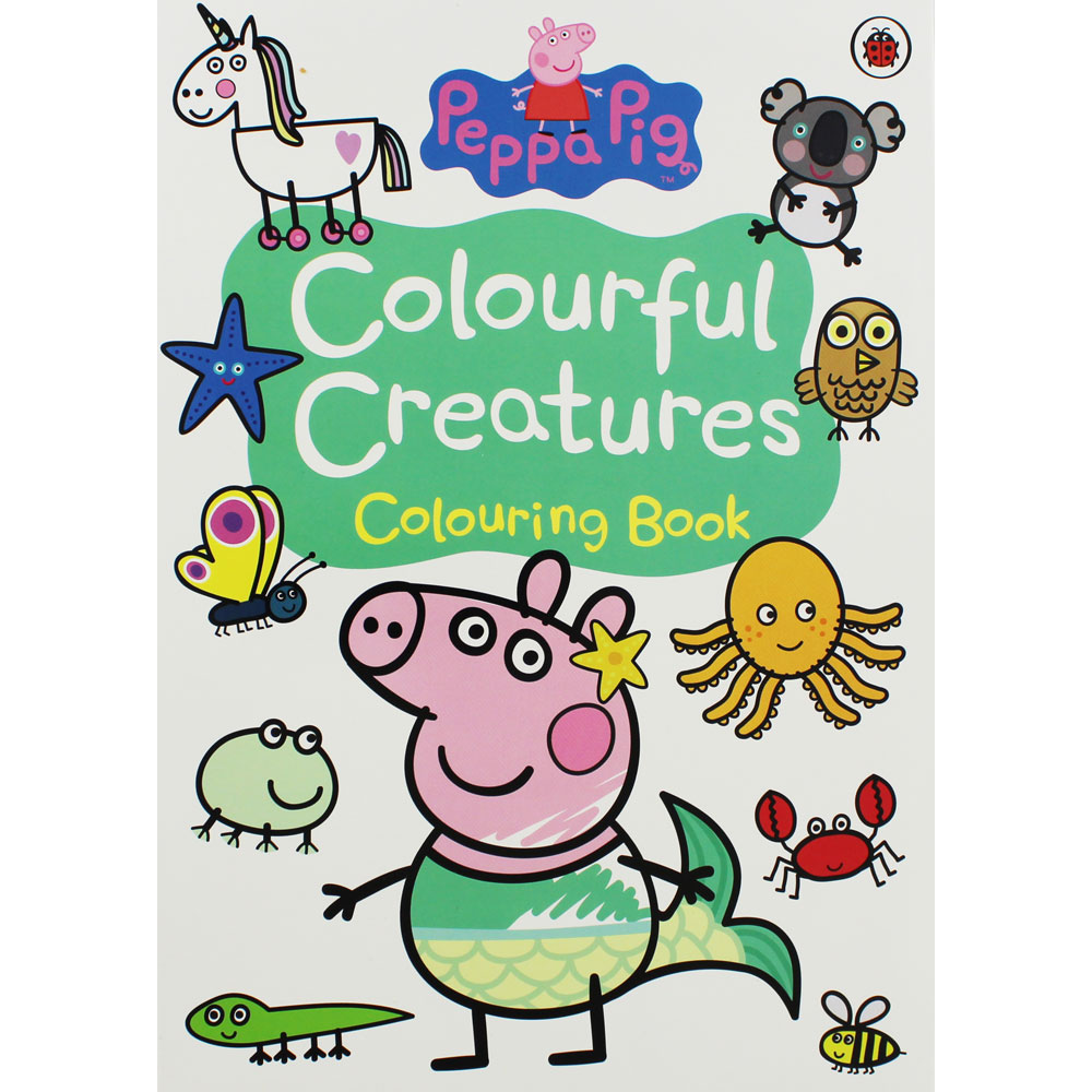 Peppa Pig-Colourful Creatures: Colouring Book