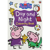 Peppa Pig-Day and Night: Colouring Book