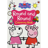 Peppa Pig-Round and Round: Colouring Book