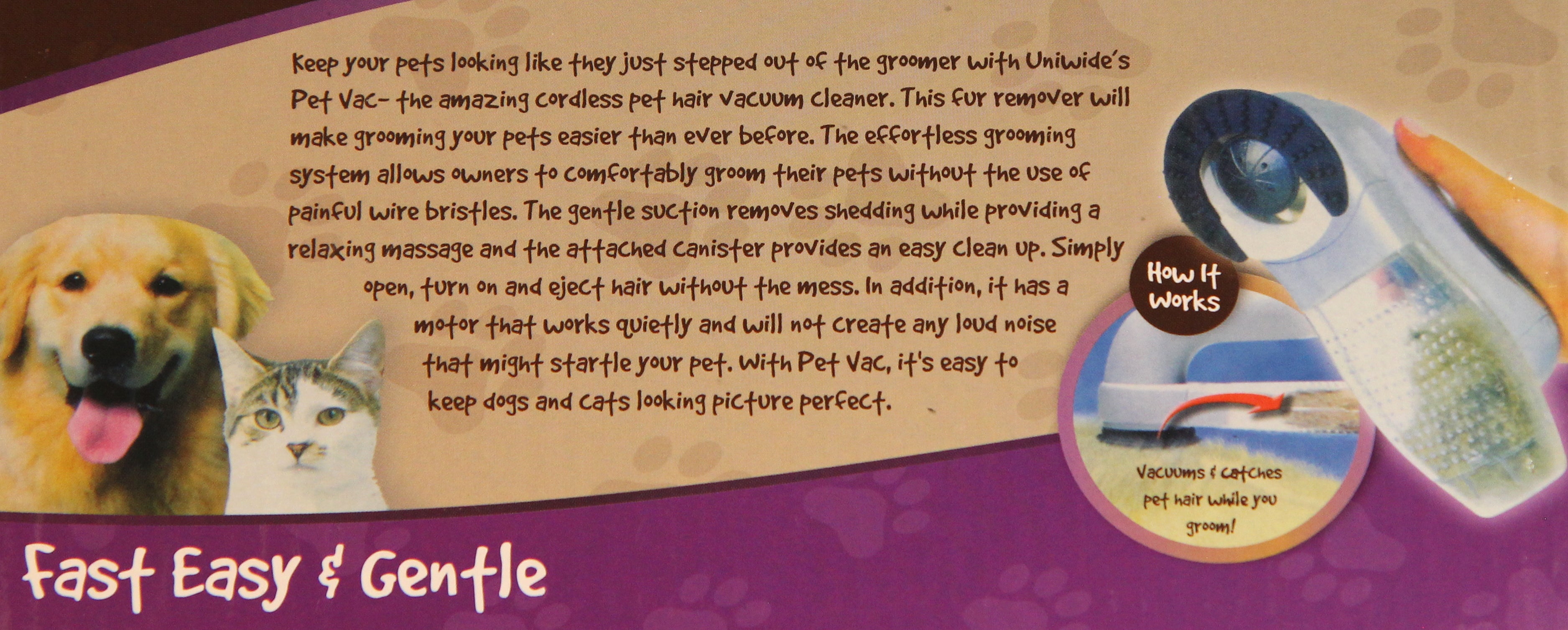 Pet Vac - Vacuum For Pet Fur