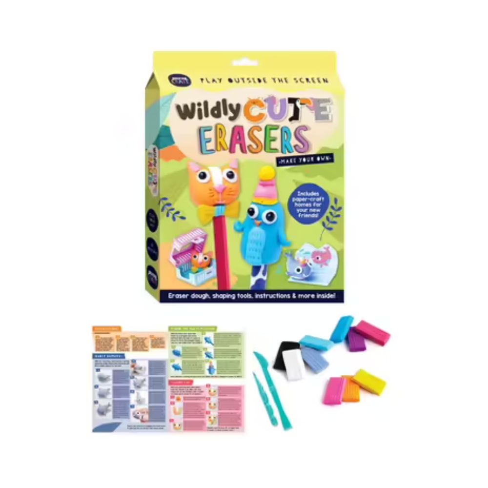 Curious Craft: Make Your Own Wildly Cute Erasers
