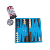 Backgammon In a Can - Travel Board Game