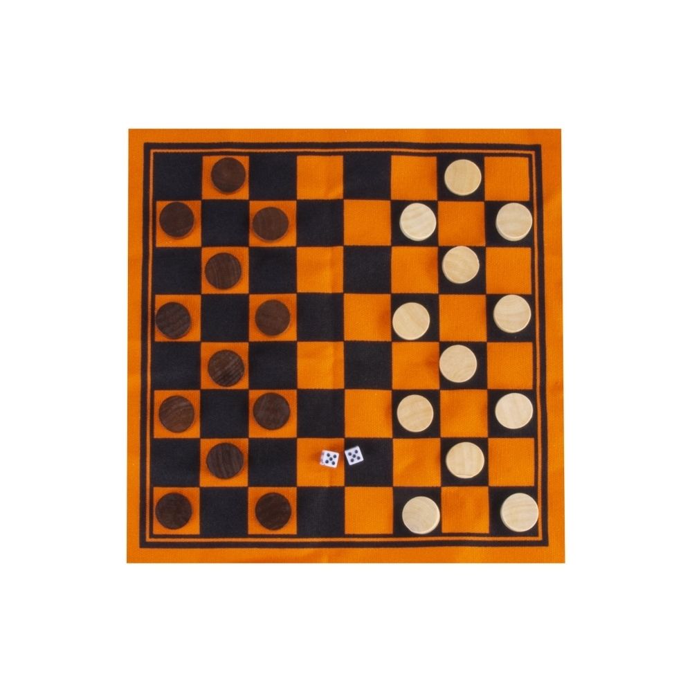 Checkers In a Can - Travel Board Game