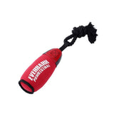 Paws & Claws Everbark Boxing Sand Bag Pet Toy - Red - 22x15cm