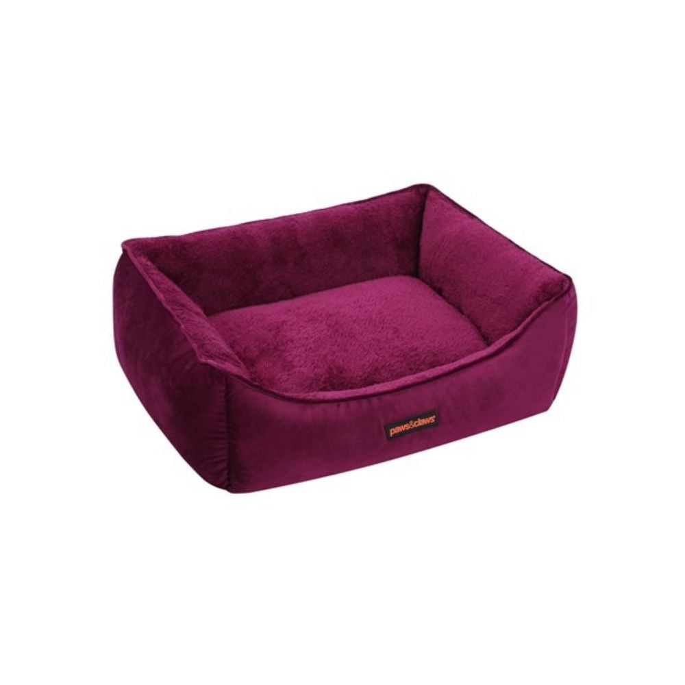 Paws & Claws Small Moscow Walled Pet Bed - 60cm x 50cm x 18cm