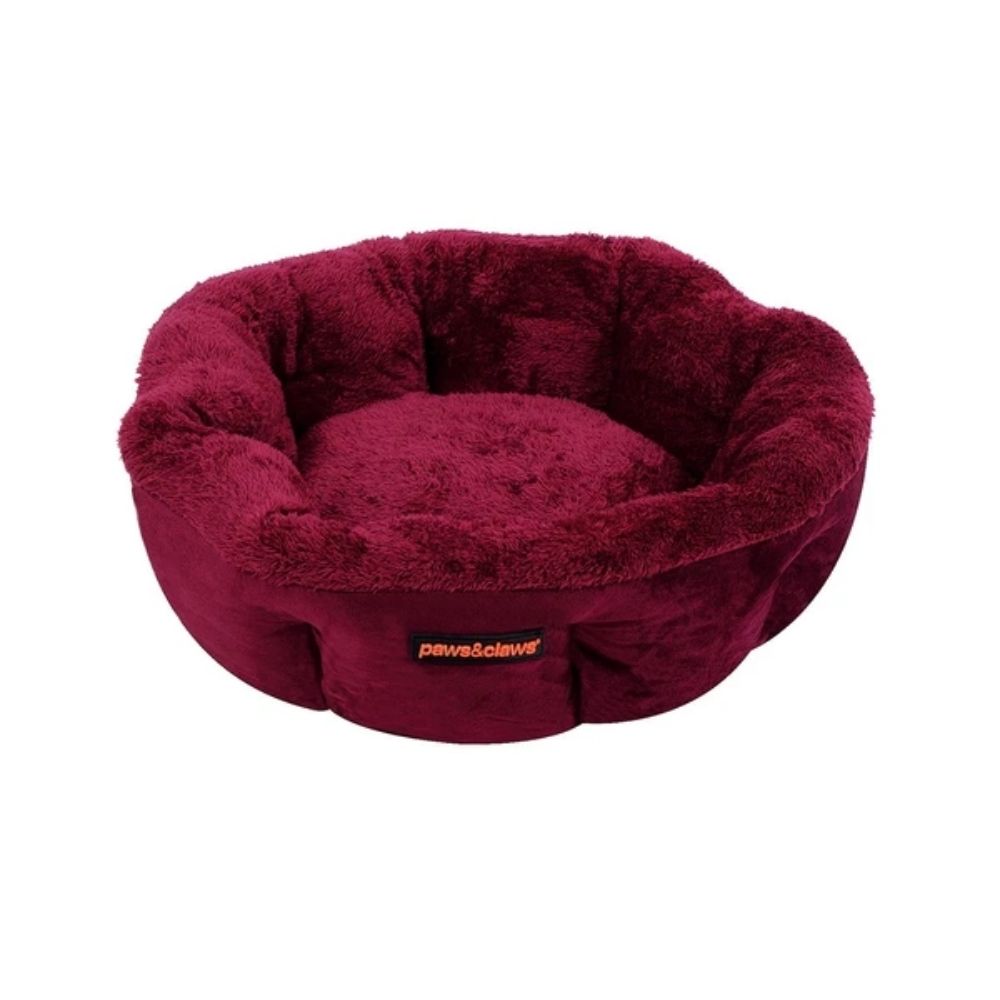 Paws & Claws Moscow Snuggler Dog Bed - 48x48x20cm