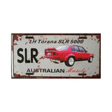 Aussie Vintage Muscle Car Plate Sign