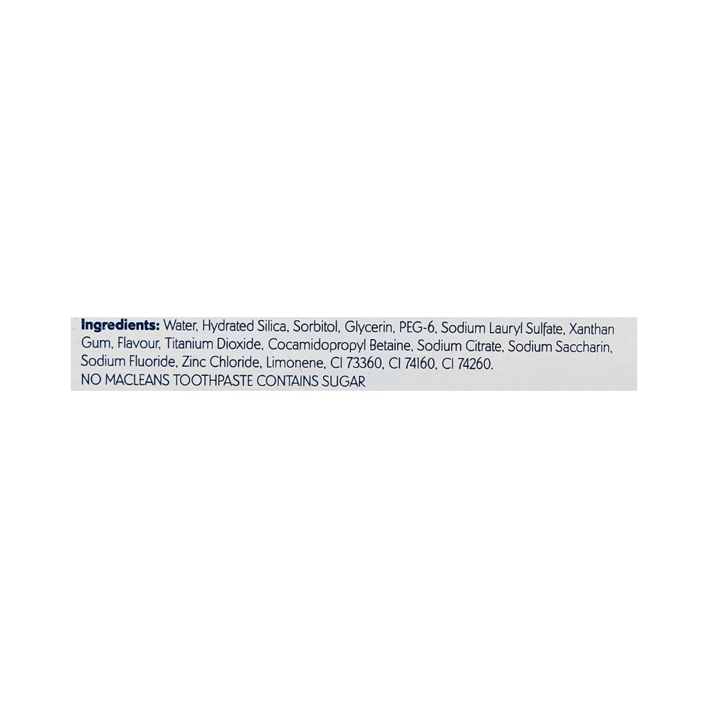 3 Pack x Macleans Toothpaste Multi Action Whitening Fluoride 170g