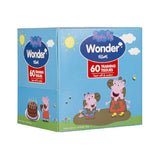 Wonder Peppa Pig Training Tissues - 60 Sheet Box