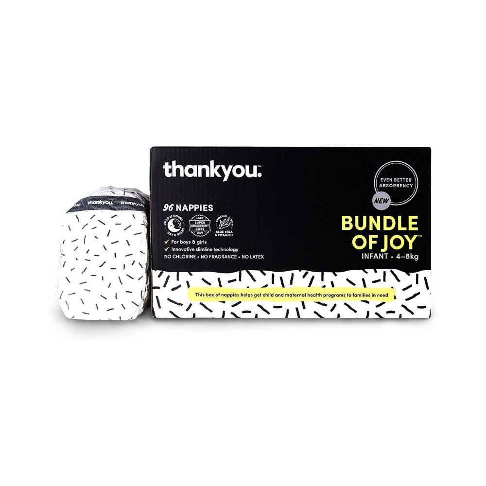 Thankyou. Baby Newborn up to 4-8kg - 96 Nappies