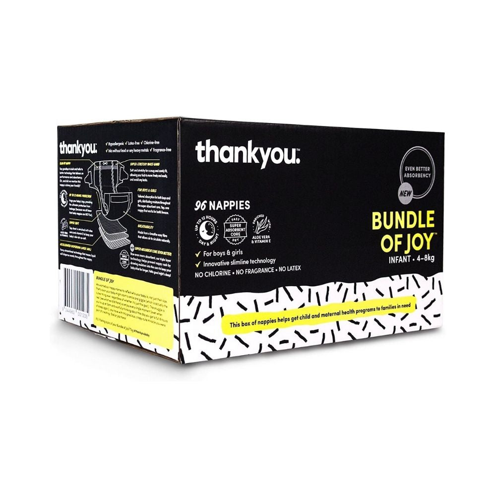 Thankyou. Baby Newborn up to 4-8kg - 96 Nappies