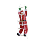 LED Climbing Santa on Ladder 4m