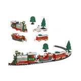 Battery Operated Deluxe Christmas Train Set 101 Piece
