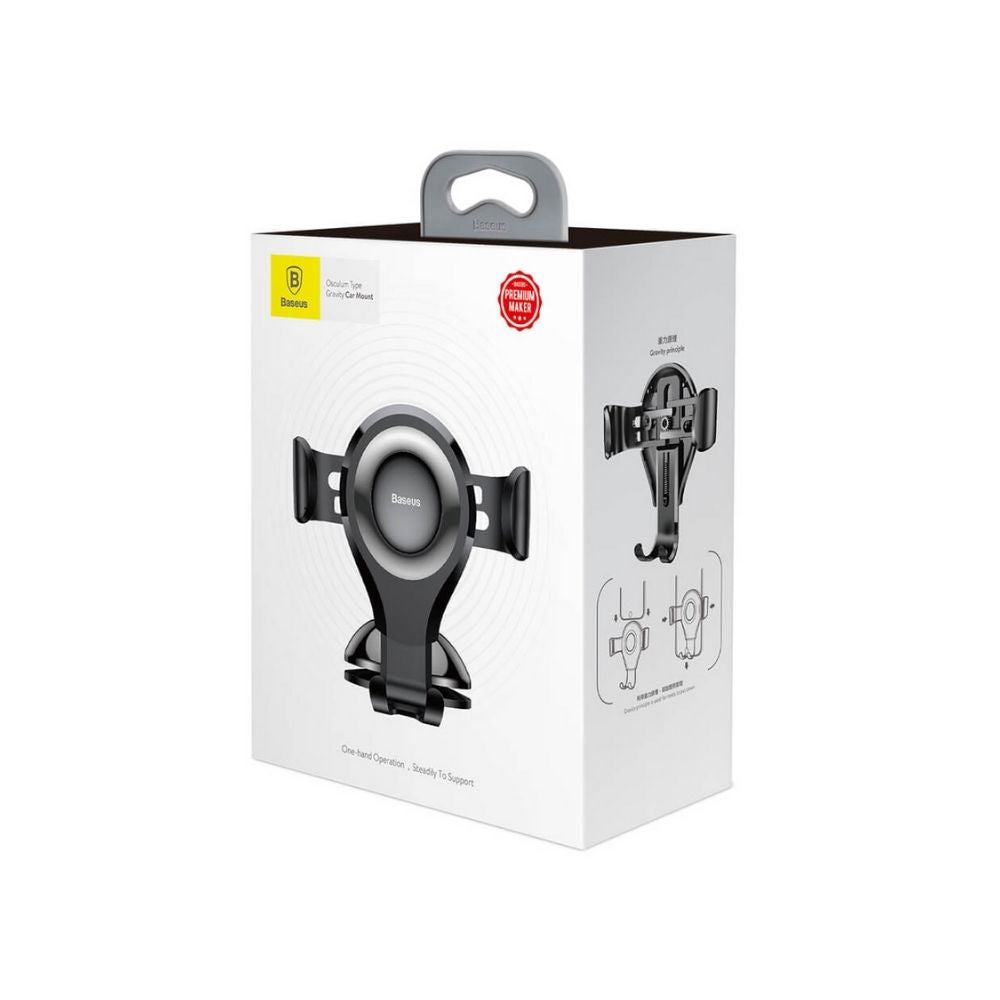 Baseus Gravity Osculum Auto-Lock Suction Cup Car Mount Phone Holder