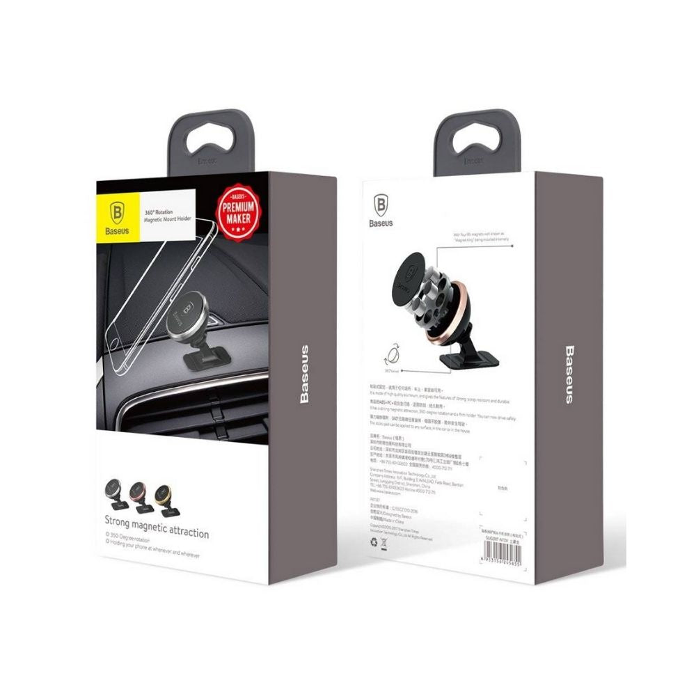 Baseus Car Mount 360 Magnetic - Assorted Colours
