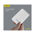 Pisen Mini Power Bank 5000mAh - Dual USB and Type C