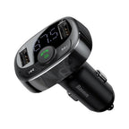 Baseus FM Transmitter T Typed Dual USB Car Charger and Bluetooth MP3 Player
