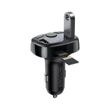 Baseus FM Transmitter T Typed Dual USB Car Charger and Bluetooth MP3 Player