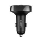 Baseus FM Transmitter T Typed Dual USB Car Charger and Bluetooth MP3 Player