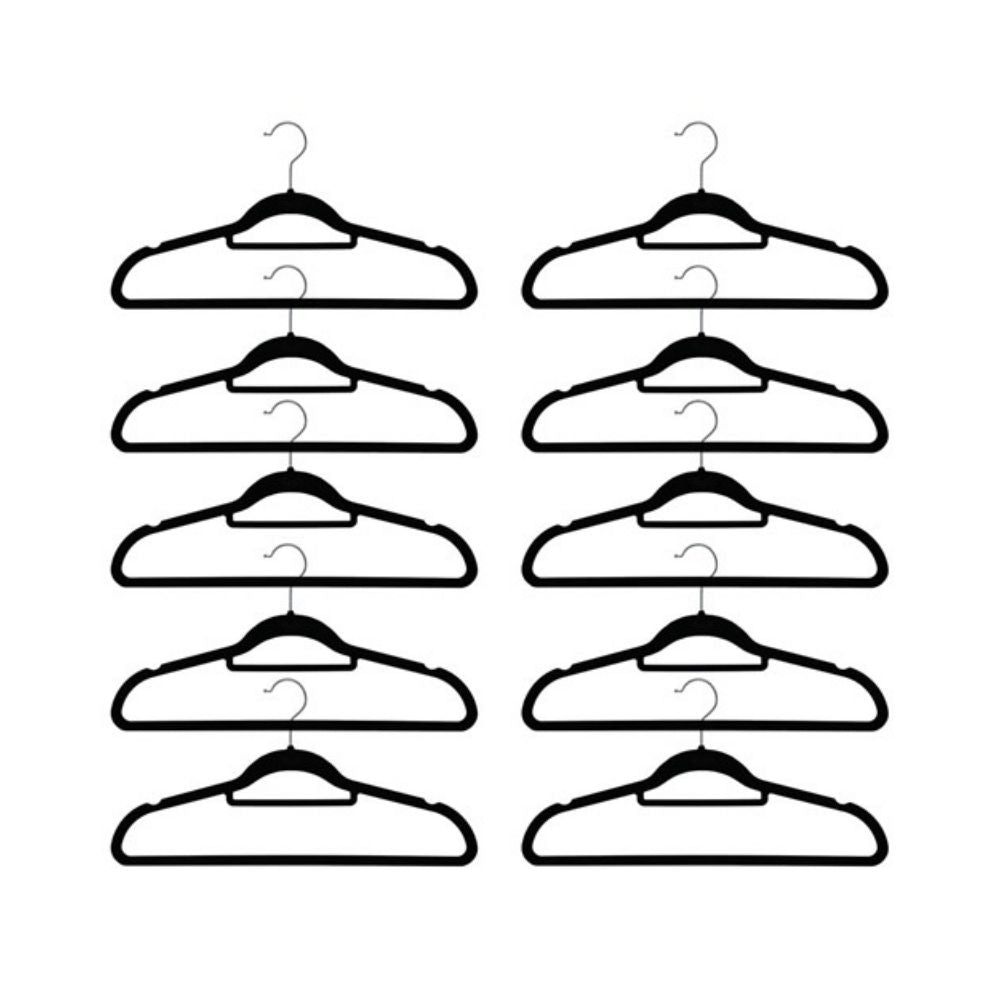 2 Pack x Boxsweden Velvet Hanger 10pc - 44.5cm