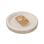 2 x Lemon & Lime ECO Sugarcane Dinner Plate Natural 30 Pack - 23cm