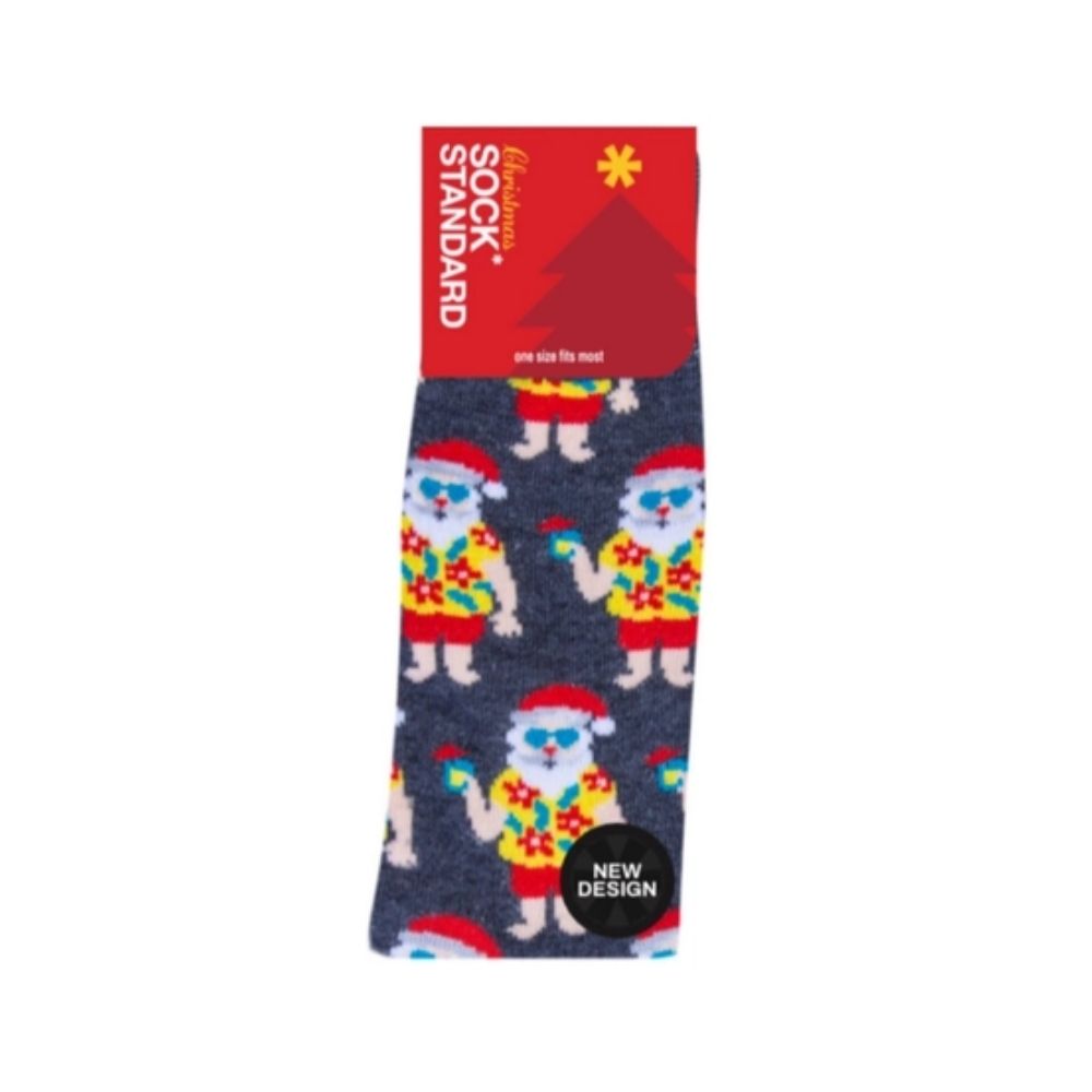 Christmas Charm Socks - Summer Santa