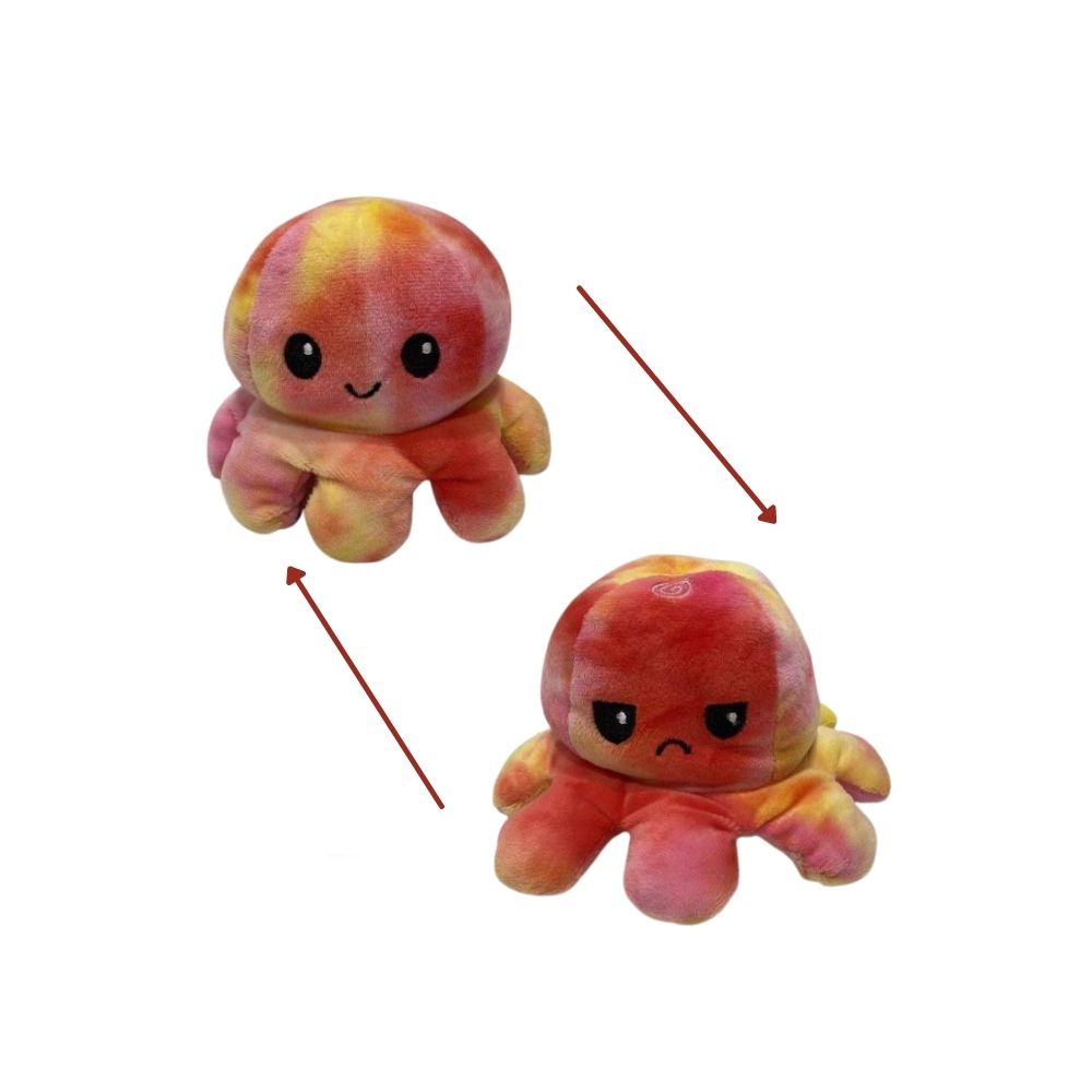 Reversible Flip Mood Plush Toys 30cm
