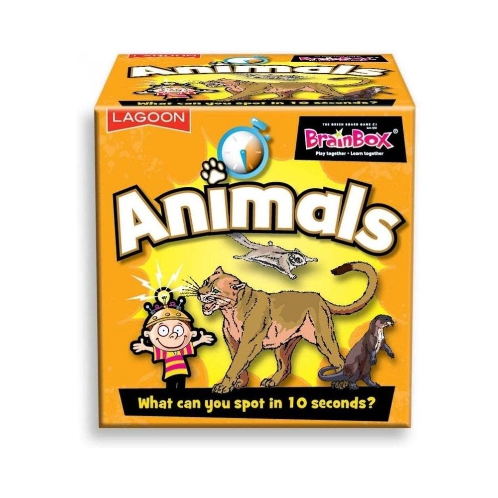 Lagoon Brainbox Animals Tabletop Card Game