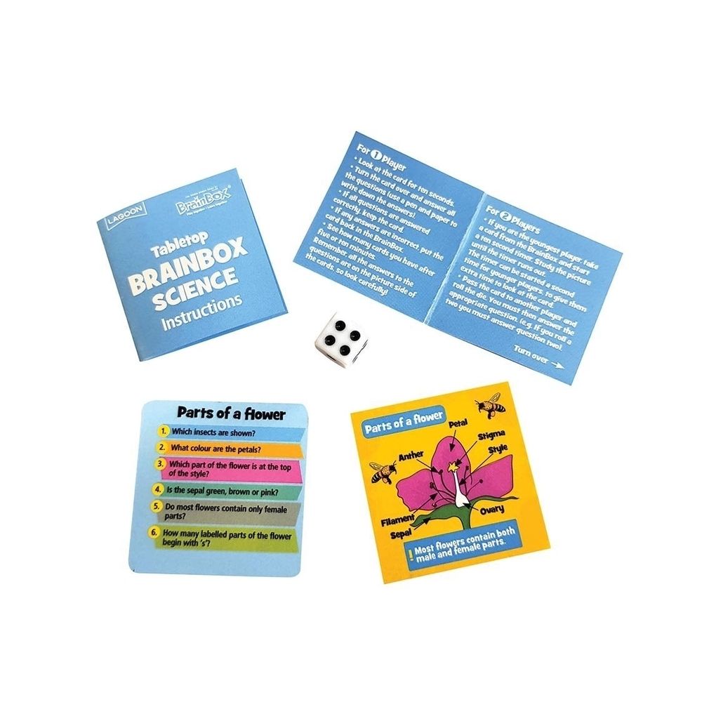 Lagoon Brainbox Science Tabletop Card Game Smooth Sales