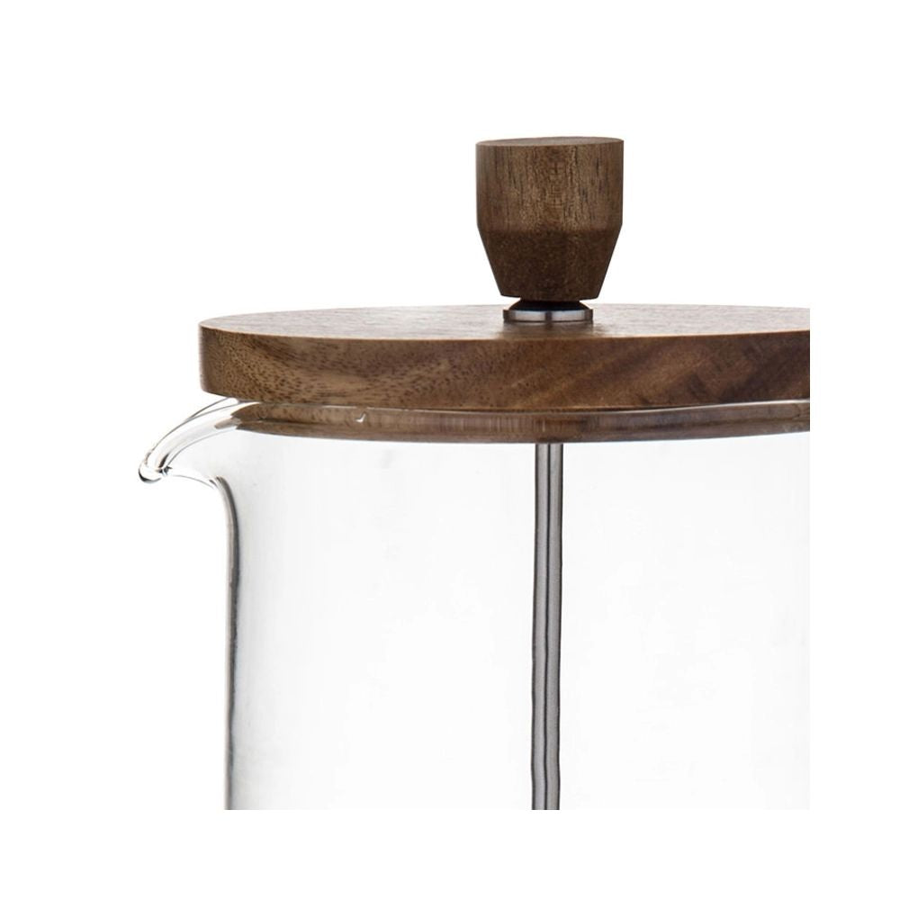 Leaf & Bean Naples Coffee Plunger with Cork Base - 900ml