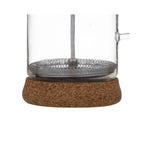 Leaf & Bean Naples Coffee Plunger with Cork Base - 900ml