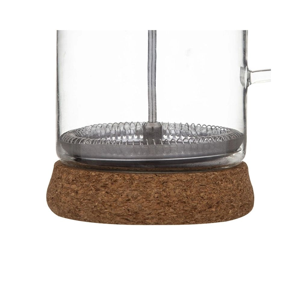 Leaf & Bean Naples Coffee Plunger with Cork Base - 900ml
