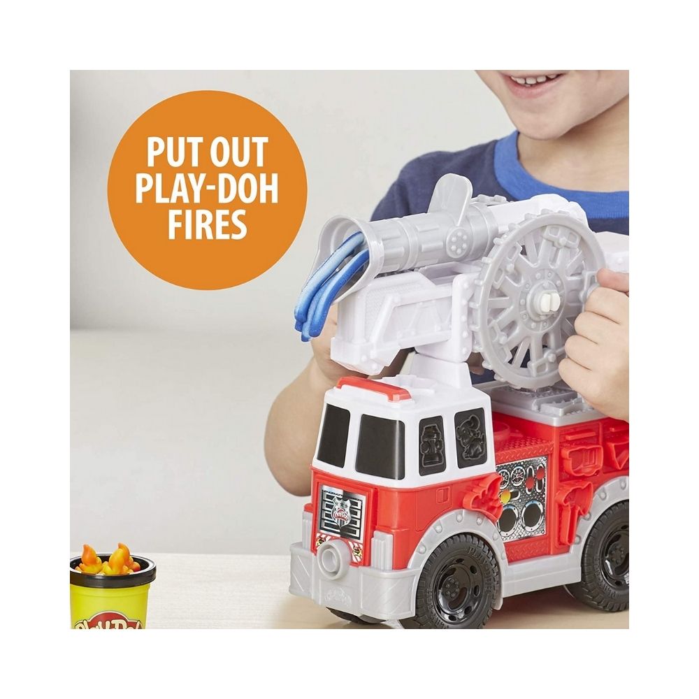 PlayDoh Wheels Firetruck Toy Smooth Sales