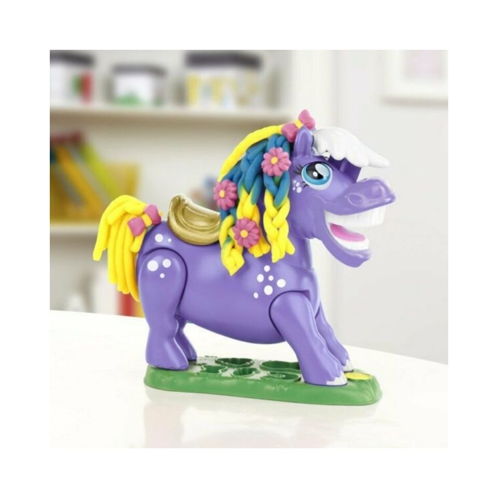 Play-Doh Animal Crew Naybelle Show Pony Farm Animal Playset