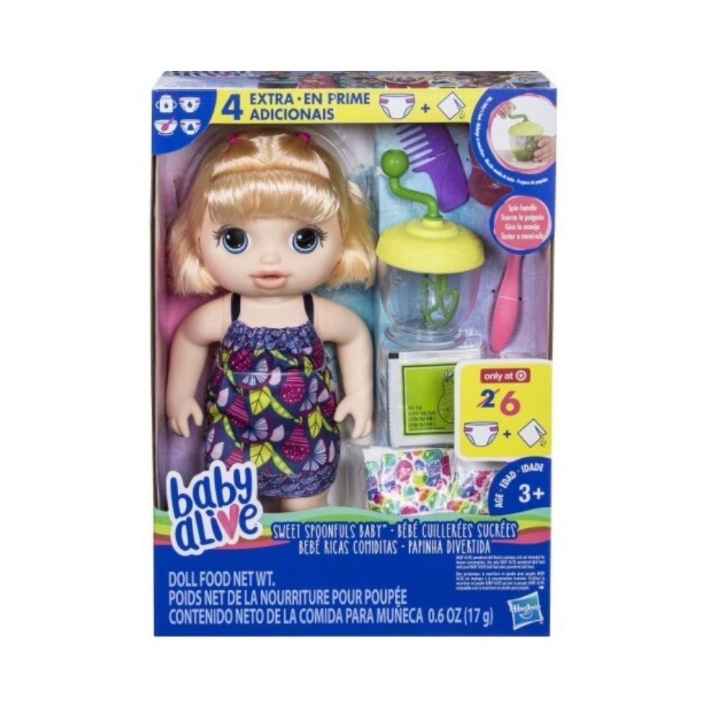Baby Alive Sweet Spoonfuls Baby Doll - Blonde