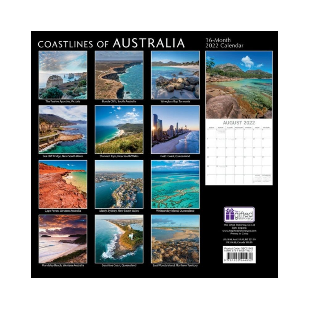 2022 Square Wall Calendar - Passport Collection