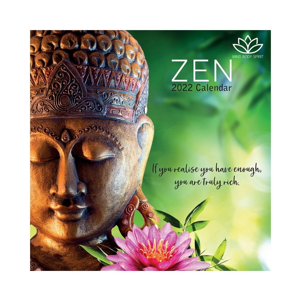2022 Square Wall Calendar - Mind, Body & Spirit