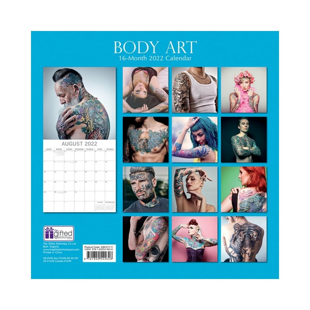 2022 Square Wall Calendar - Lifestyle