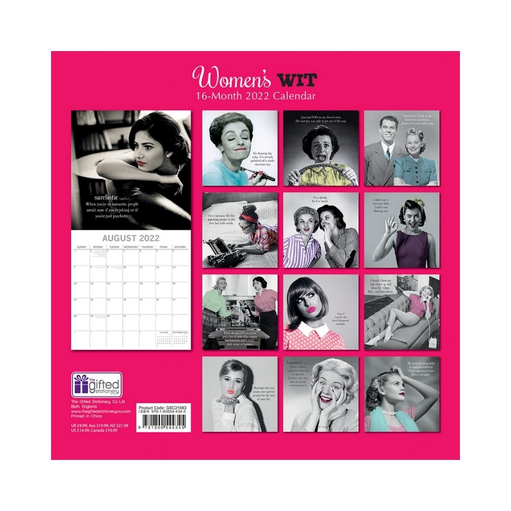 2022 Square Wall Calendar - Funny Corner