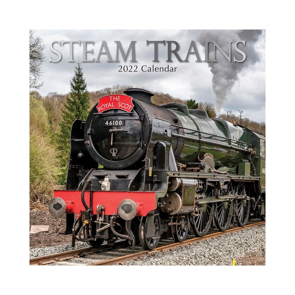 2022 Square Wall Calendar - Transport