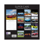 2022 Square Wall Calendar - Transport