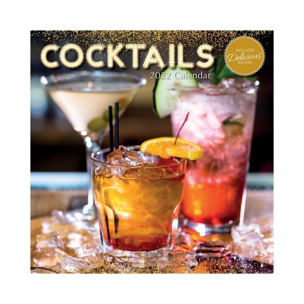 2022 Square Wall Calendar - Food & Drinks