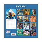 2022 Square Wall Calendar - Art