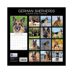 2022 Square Wall Calendar Animals - Pawprint