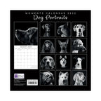 2022 Square Wall Calendar - Black & White