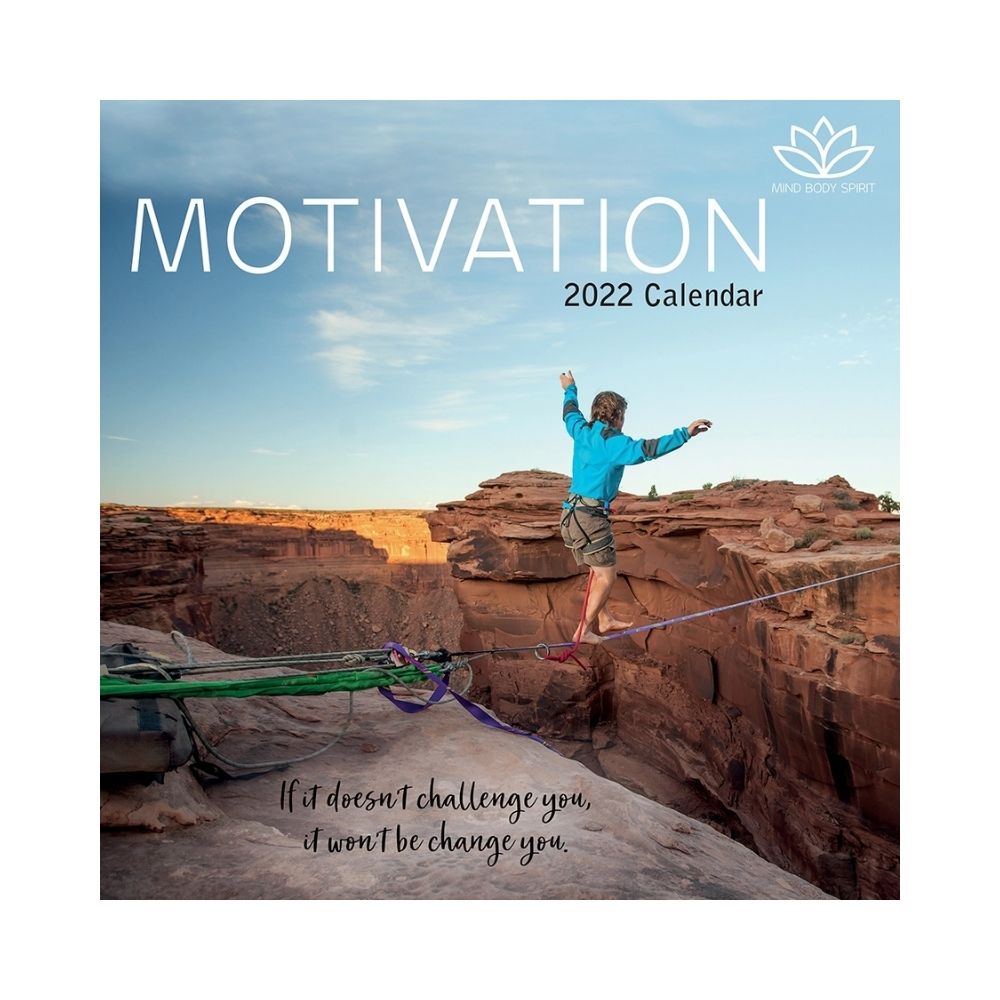 2022 Square Wall Calendar - Mind, Body & Spirit